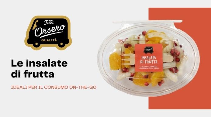 F.lli Orsero lancia sul mercato la gamma di insalate di frutta monoporzione