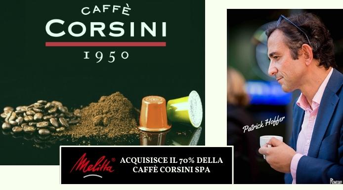 Caffè Corsini corre sul mercato internazionale grazie a Melitta Group