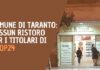 Il Comune di Taranto ristora le attività ma dimentica gli Shop24