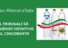 Acque Minerali d’Italia: il Tribunale dà l’ok definitivo al concordato