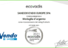 Nel 2021 SandenVendo vince la medaglia d’argento EcoVadis