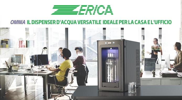 ZERICA presenta OMNIA,  il dispenser di acqua compatto  che semplifica la vita