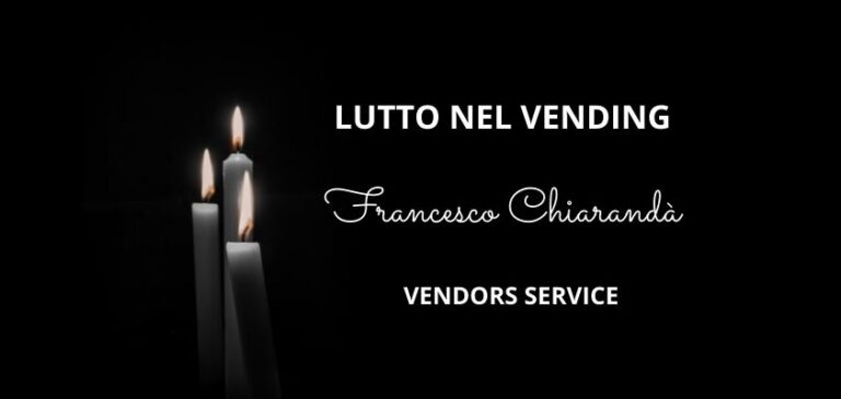 Lutto nel Vending. Scompare Francesco Chiarandà della Vendors Service