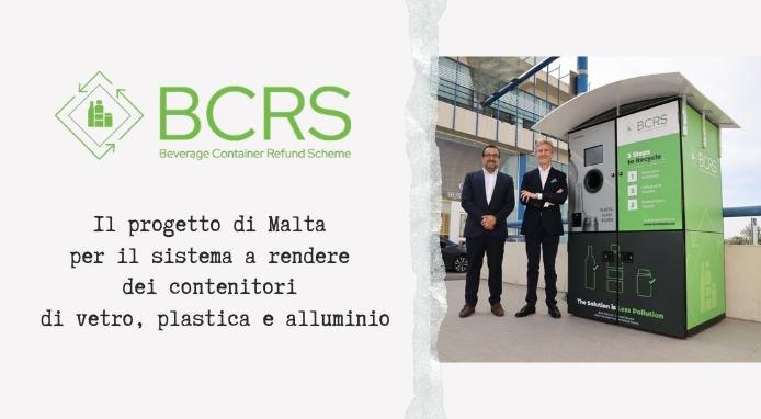Vuoto a rendere per plastica, vetro e alluminio. L’esempio di Malta