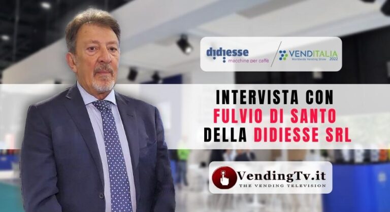 Venditalia 2022: l’intervista di VendingTv allo stand Didiesse
