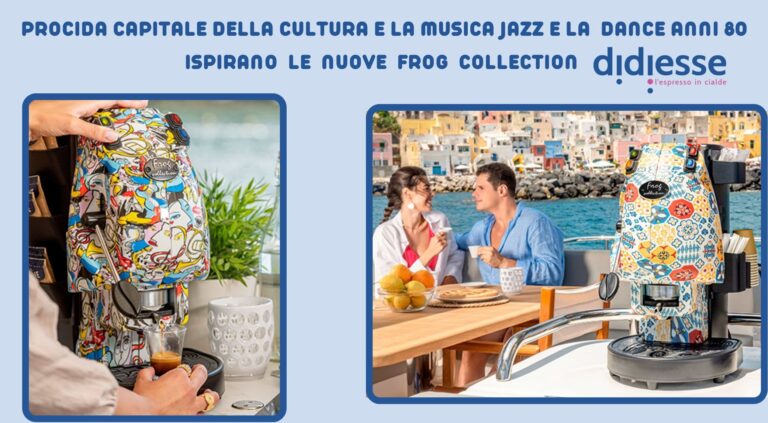Didiesse lancia due nuove Frog Collection ispirate a Procida e alla musica jazz e dance