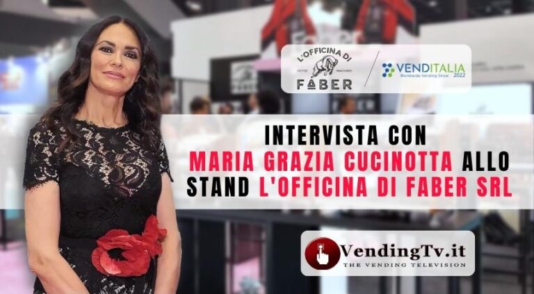 Venditalia 2022: l’intervista di VendingTv allo stand L’Officina di Faber