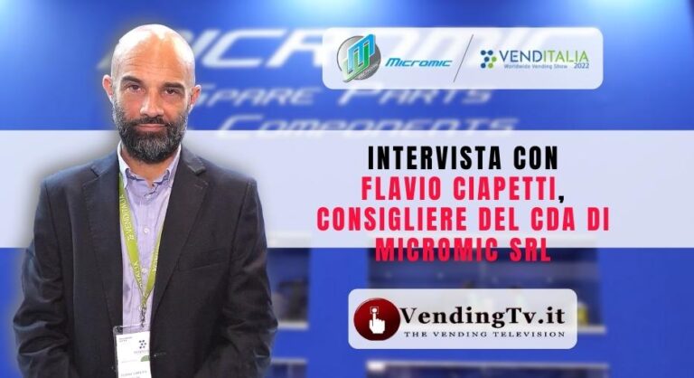 Venditalia 2022: l’intervista di VendingTV allo stand Micromic Srl