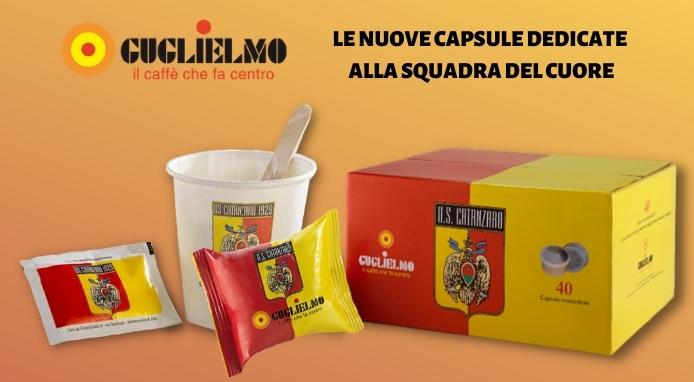 Caffè Guglielmo lancia le nuove capsule dedicate all’U.S. Catanzaro