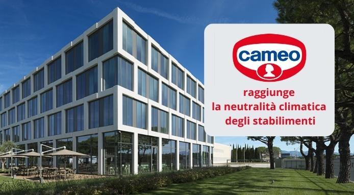 cameo raggiunge la neutralità climatica degli stabilimenti