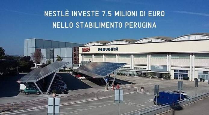 Nestlé continua ad investire nello stabilimento Perugina di San Sisto