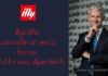 Illycaffè divide un extra bonus tra tutti i suoi dipendenti