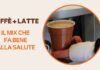 Caffè e latte: la combinazione che fa bene alla salute