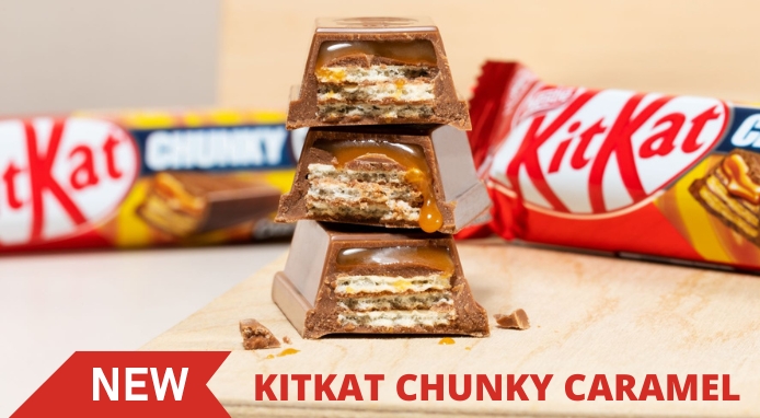 Arriva CHUNKY CARAMEL, la novità firmata KITKAT per un break dal gusto extra
