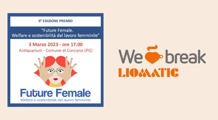 A Liomatic il premio “Future Female. Welfare e sostenibilità del lavoro femminile”