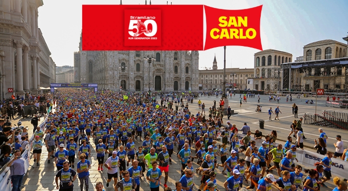 San Carlo ancora una volta al fianco della Stramilano
