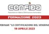 Al via i corsi di formazione CONFIDA: il primo mercoledì 19 aprile