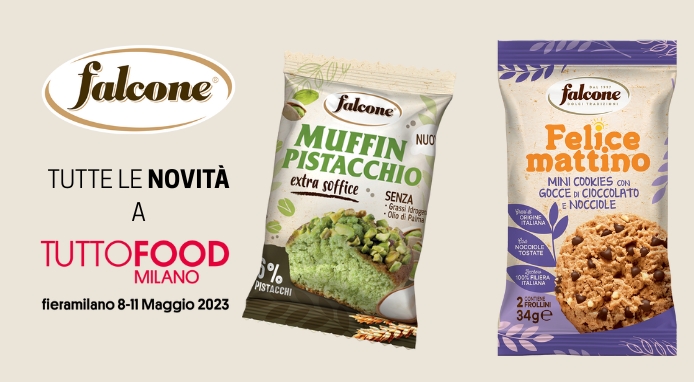 Dolciaria Falcone a Tuttofood 2023 per presentare i nuovi prodotti