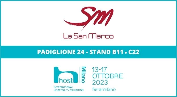 HOST 2023: l’anteprima de La San Marco
