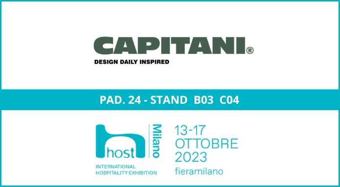 HOST 2023: l’anteprima di Capitani