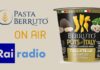 Pasta Berruto per la prima volta on air sui canali RAI