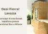 L’area break Oasi iTierra! di Lavazza al Randstad Box di Milano