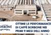 Ottime le performance di Caffè Borbone nei primi 9 mesi dell’anno