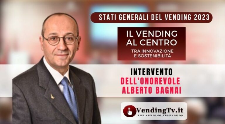 Stati Generali del Vending 2023. Intervento dell’Onorevole Alberto Bagnai