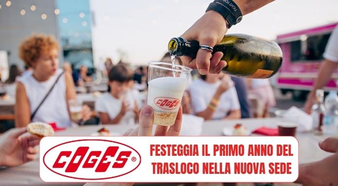 Coges festeggia il trasloco nella nuova sede… un anno dopo