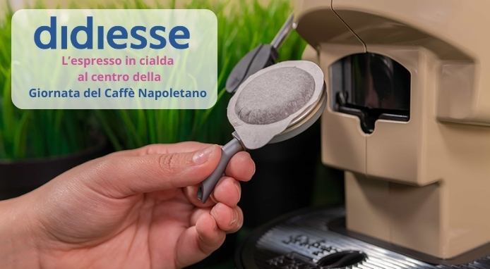 Nella Giornata del Caffè Napoletano Didiesse mette al centro del rito la filosofia della cialda
