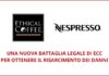 I creditori di ECC chiedono danni a Nespresso per 298 milioni di euro