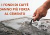 Non solo agricoltura ed energia, i fondi di caffè riutilizzati in campo edile