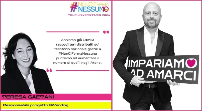 RiVending è Green Partner del 10° tour #NonCiFermaNessuno di Luca Abete