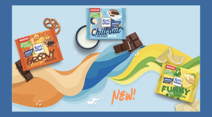 Celebrate the Taste con Tasty Vibes: la nuova limited edition Ritter Sport