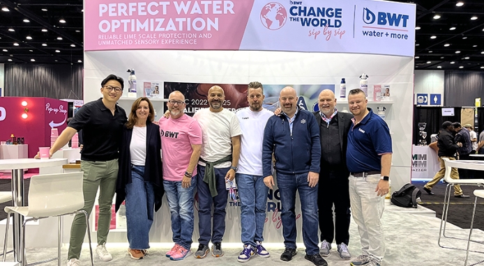 Il nuovo team BWT USA si presenta a SCA Expo 2024 – Chicago