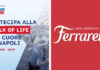 Ferrarelle corre per la ricerca alla Telethon Walk of Life Napoli