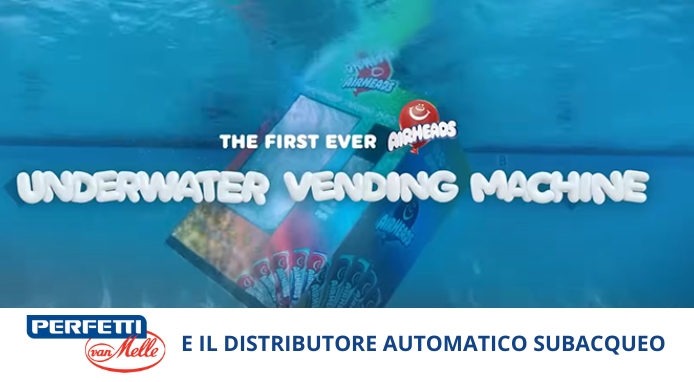 USA: Perfetti van Melle promuove il nuoto col distributore subacqueo