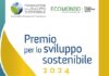 Pubblicato il bando per il Premio Sviluppo Sostenibile 2024