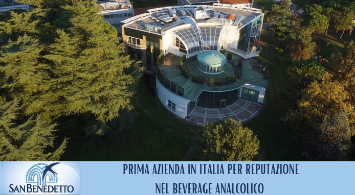 San Benedetto prima azienda in Italia per reputazione nel beverage analcolico