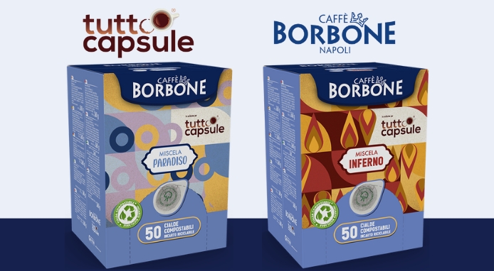 Tuttocapsule presenta le miscele Inferno e Paradiso in partnership con Caffè Borbone