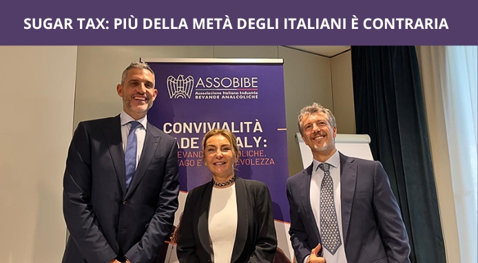 Assobibe: no alla sugar tax sui soft drink, comfort food per gli italiani