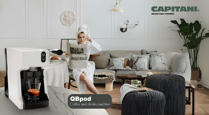 QB Pod la nuova macchina a cialde di Capitani