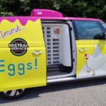Con l’Egg Van la casetta delle uova diventa mobile