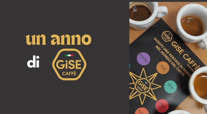 Gise Caffè festeggia il suo 1° compleanno e i traguardi raggiunti