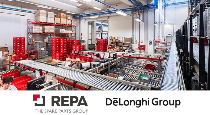 REPA distributore ufficiale dei ricambi De’ Longhi, Kenwood, Braun e Ariete