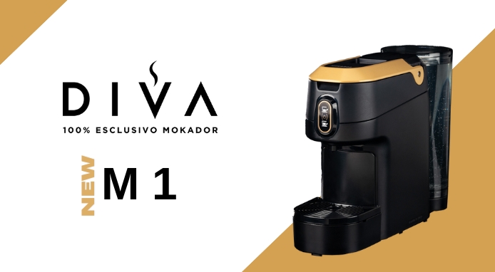 Mokador presenta M1, la nuova macchina premium della linea DIVA
