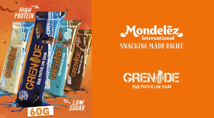 Mondelēz International entra nel mercato delle barrette proteiche con il brand Grenade