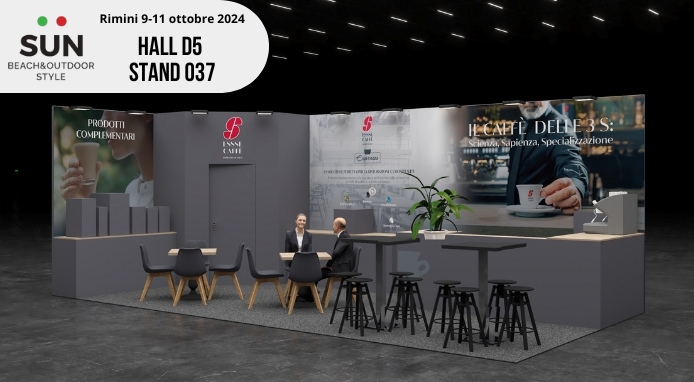 Essse Caffè al SUN Beach&Outdoor Style parte del Salone InOut di Rimini