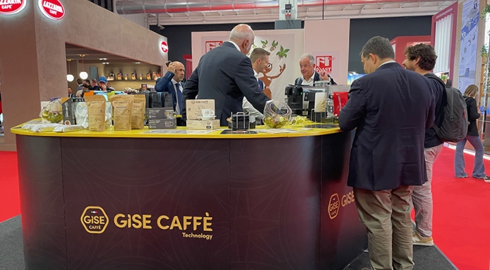 Gise Caffè ha presentato la sua capsula compostabile a Triestespresso