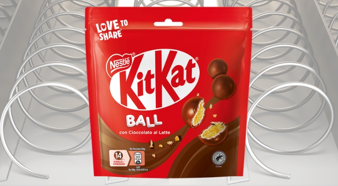 KITKAT BALL: tutto il gusto iconico di KitKat Snack in un formato pratico e gustoso